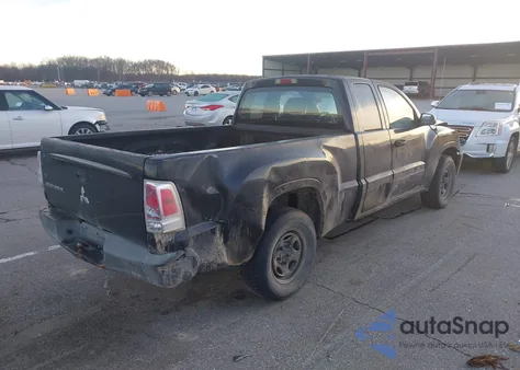 2007 Mitsubishi Raider Ls из США, поврежденный, VIN 1Z7HC22K87S174261